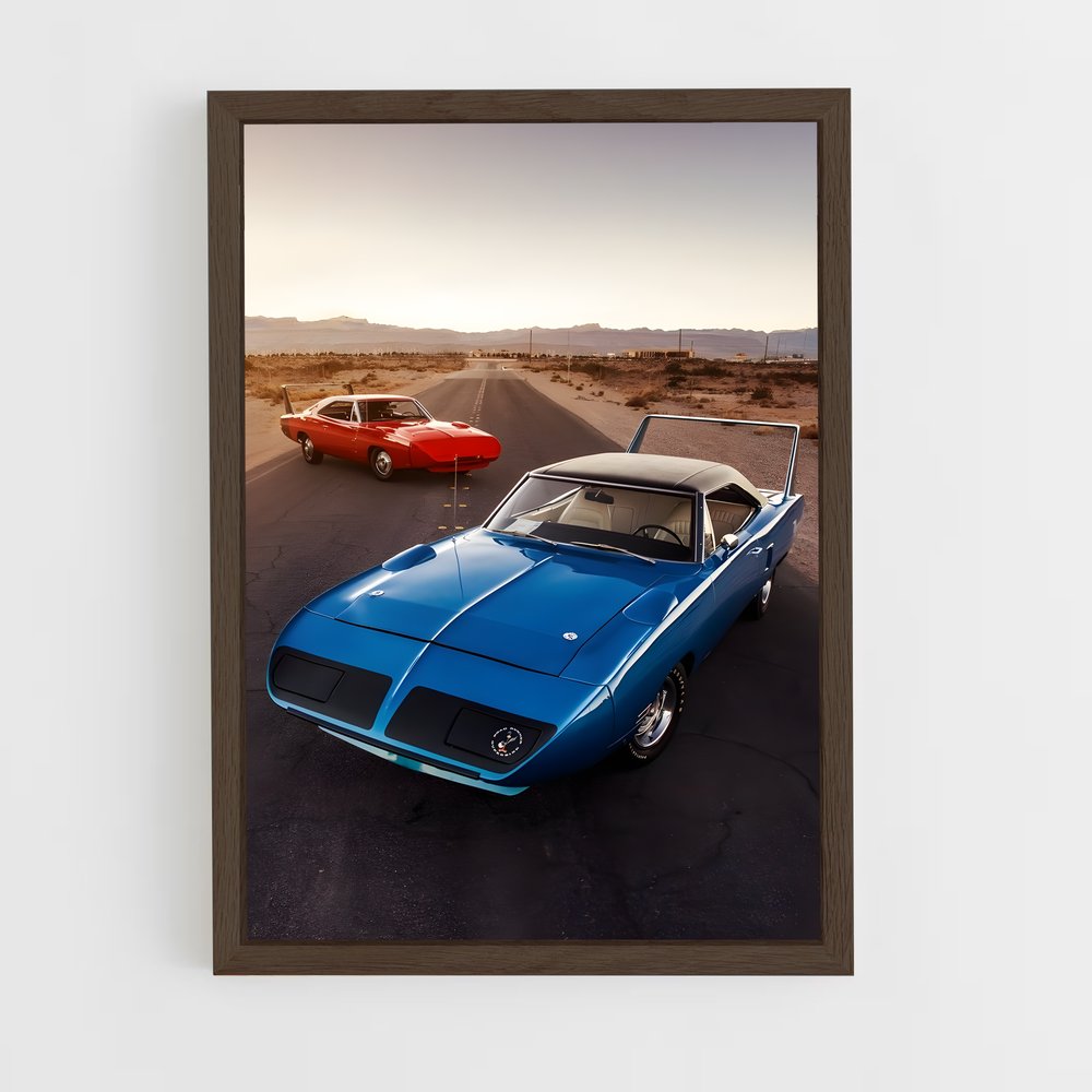 Poster Charger de daytona – affiche Dodge (vue 5)